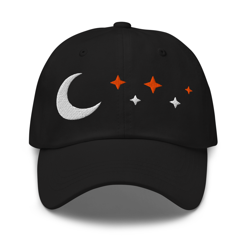 Moonrise Embroidered Dad Hat