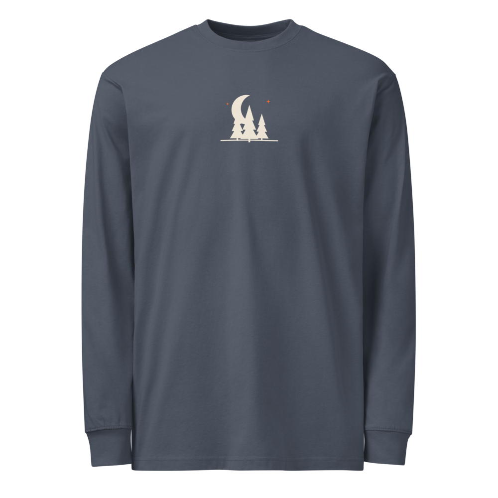 Night Shift Heavyweight Long Sleeve, Harbor Blue - Image 2