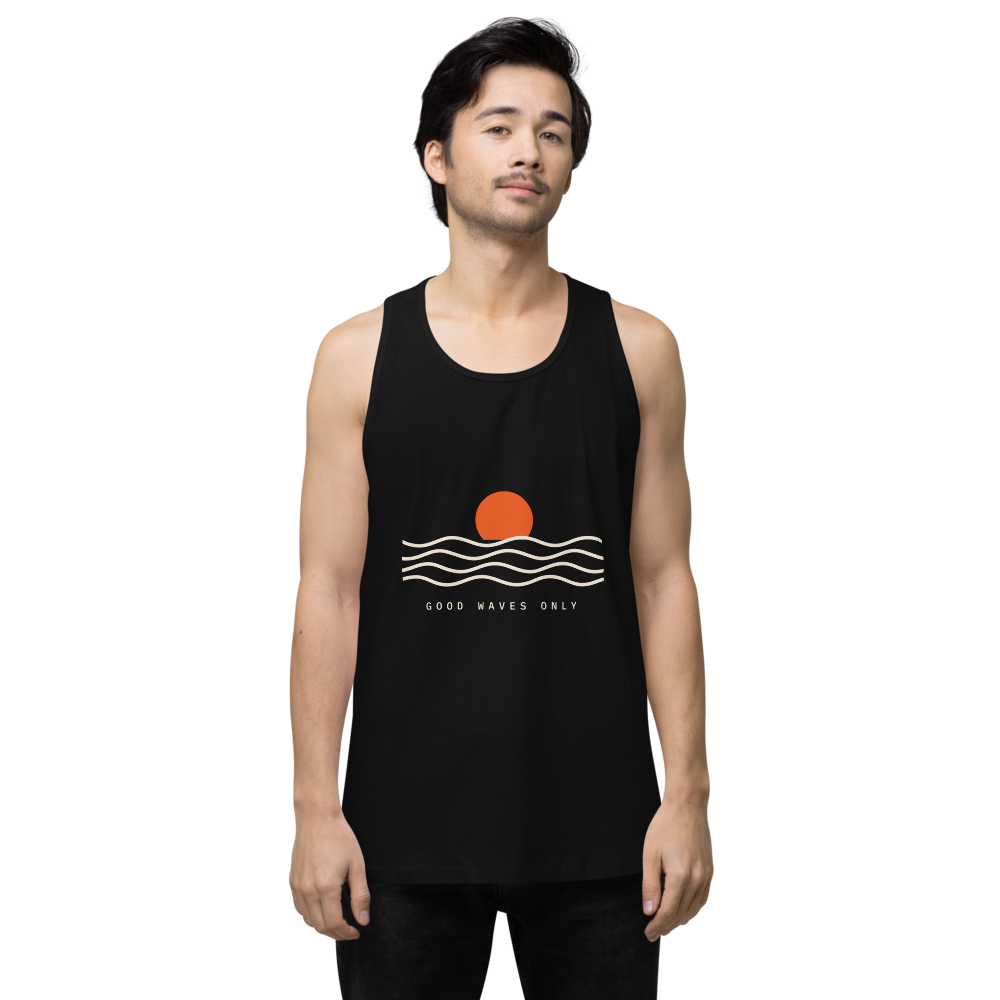 Good Waves Tank Top, Black