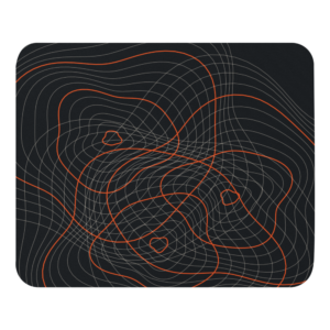 Contour Map Mouse Pad