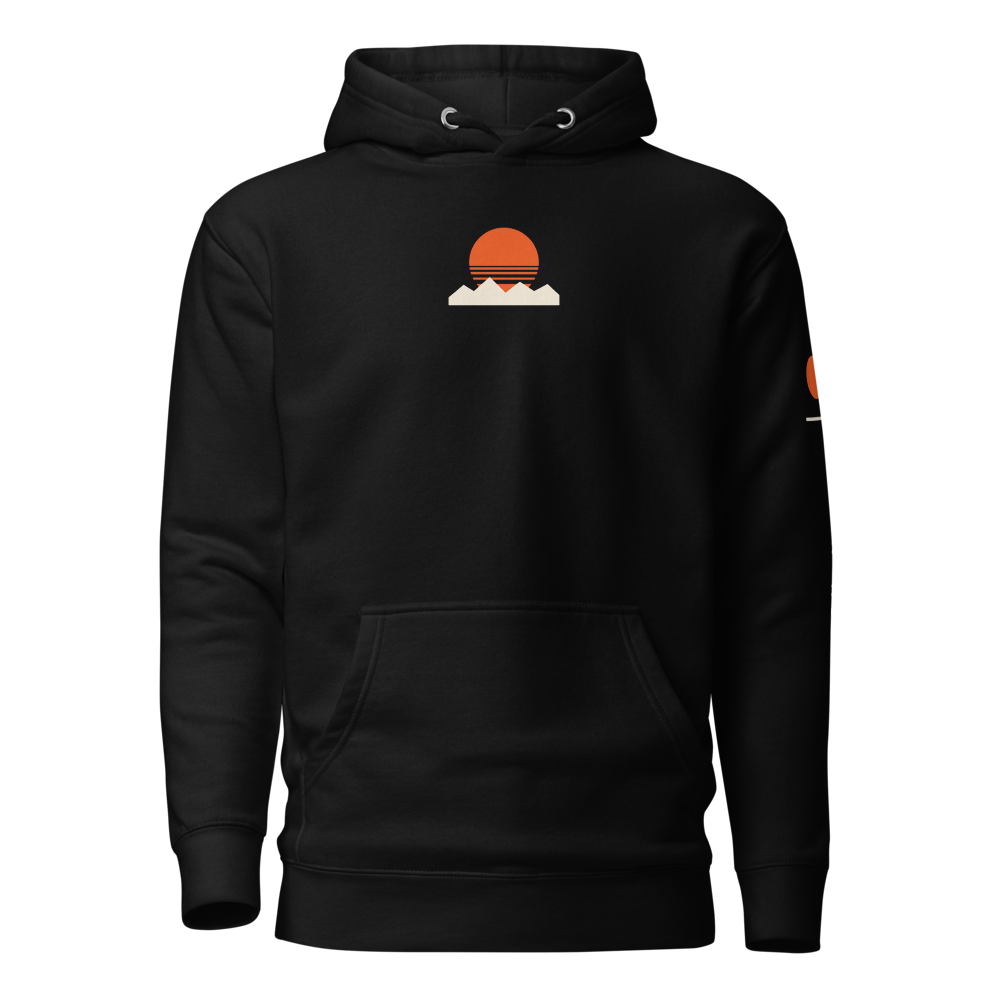 Golden Hour Pullover Hoodie, Black - Image 2